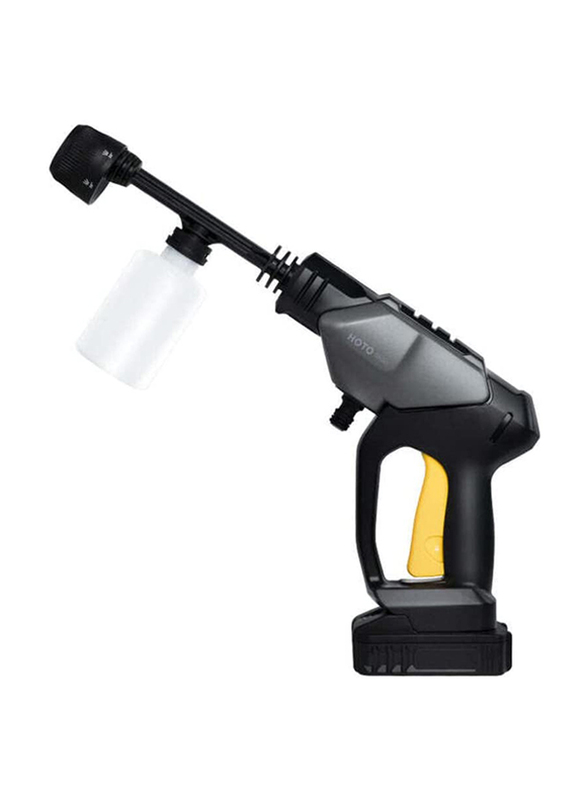 HOTO PORTABLE  MULTIFUNCATIONAL 20V CORDLESS HIGH PRESSURE WASHER | CLEAN YOU CAR / BIKE / PETS / WINDOWS | 4 SPEEDS | QWXCJ001 |