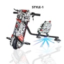 3 THREE WHEEL KIDS DRIFTING ELECTRIC SCOOTER FOR BOYS & GIRLS | SPEAKER | LED LIGHT & DISPLAY | 3 SPEEDS | 360° DEGREE DRIFTING | BLUETOOTH | JL001-8 |