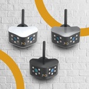 كاميرا المراقبة ثنائية العدسة من 7MD | وضوح 4k Ultra HD | خانة بطاقة SD + TF | رؤية ليلية ملونة | ضد الماء | زاوية عرض واسعة | صوت ثنائي الطرف | ضمان 12 شهر | 7MDDC01 |