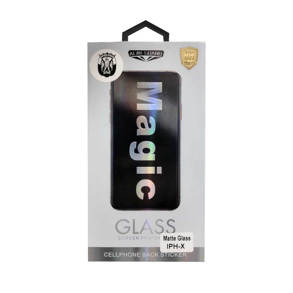 ACMEGUARD Magic Glass Screen Protector | HD Screen | Super Hardness | Explosion Proof | Eye Protection | 0.2 mm Slim Design | Curved Edge | Premium Quality |