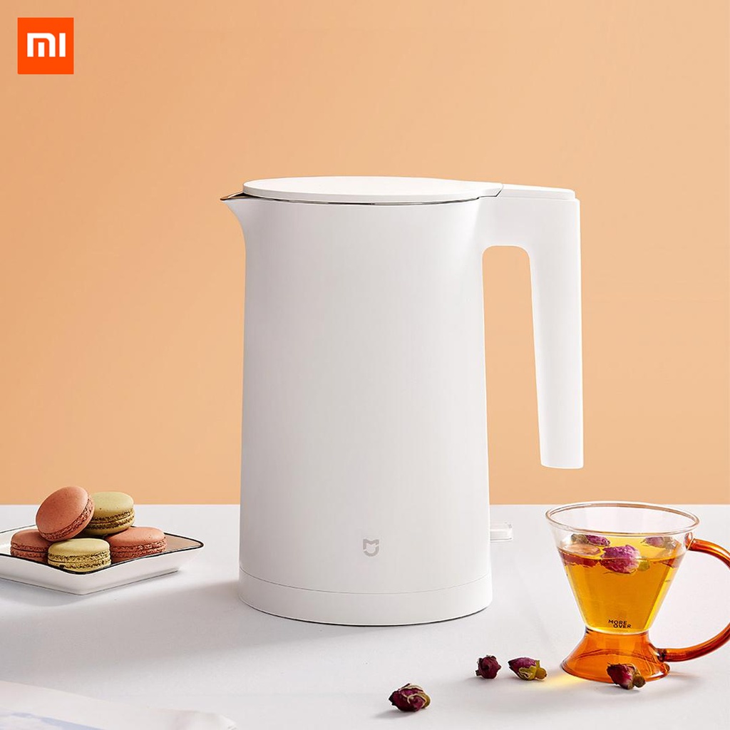 Xiaomi Electric Kettle 2 | 1.7L high capacity | Integrated vertical handle | 100% BPA-free | Dual-layer heat insulation | 4 electricity safety solutions | 1 Year Warramty | MJDSH04YM |