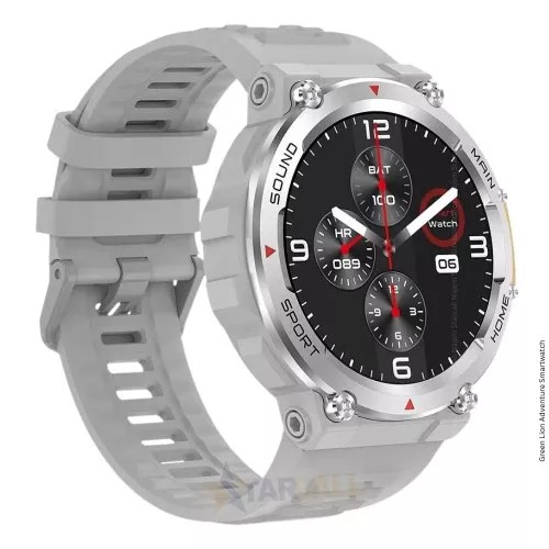 Green Lion Adventure Smart Watch | Bluetooth Call | Activity Tracking | Social Notifications | Heart Rate | Multiple NFC | Always on Display | GNADSW |