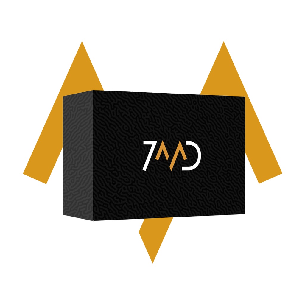 7MD 4 in 1 Combo Box | 10000 mAh Power Bank | Fast Wireless Charger | 3 in 1 USB Cable | 20W Wall Charger | Premium Quality | 2 Years Warranty | 7MD-A03 | Gift Box