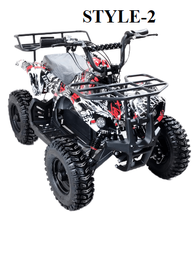 Electric ATV Quad Bike For Kids | Powerful Brushless Motor | Unique Design | 30 km/h Speed | Premium Quality | 100 Kg Load | 50 km Mileage | Rechargeable Battery | JL025-01 |