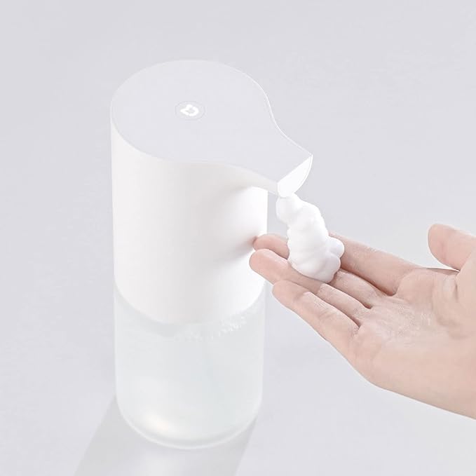 Xiaomi Automatic Foaming Soap Dispenser | Automatic Hand Detection | Spill Proof | Contactless & Hygenic | Creamy Foam | Elegant & Durable | IPX4 Waterproof | Silent Motor | MJXSJ03XW |