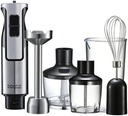 Zolele 4 in 1 Multi-Functional Hand Blender Kitchen Appliance for Blending, Chopping, Whisking, and Pureeing | Powerful Motor | Stainless Steel | Multiple Speed Levels | HB1200 | 1200W