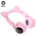 Green Lion Kids Headphones | 5 Hours Play Time | TF Card & AUX Ports | BT 5.0 | Safe Sound | Premium Quality | 2 Years Warranty | GNKIDWIRHPPK |