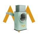 7MD 3 in 1 Vegetable Shredder, Chopper, Cutter | ‎Interchangeable Blades | Safe & Easy To Use & Clean | Slicing & Shredding & Cutting | Large Feeding Port |