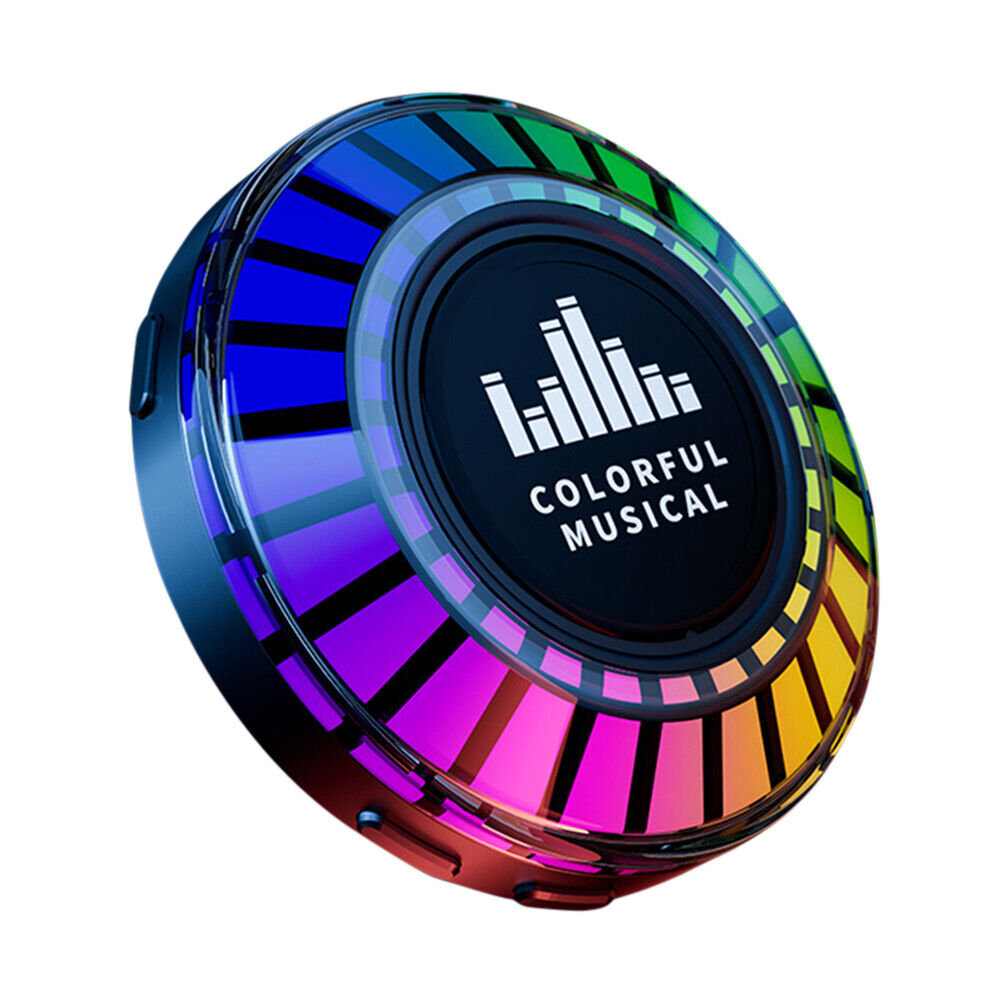 Colorful Rhythm Bone-Conduction Bluetooth Speaker | Colorful LED Lights | BT 5.0 | Long Lasting Battery | Quality Sound | Type-C Recharging | F8 |
