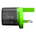 Goui Mini30 Ultra Fast Wall Charger | USB & Type-C Ports | 30W Fast Charging | Multiple Safety | Unique Design | High Quality | G-WALL30WTRA-3A |