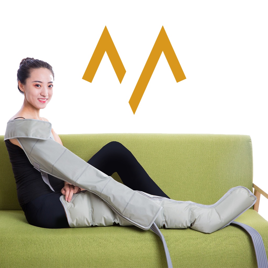 7MD Air Wave Leg Massage Device | Portable & Compact Design | Extremely Comfortable | Adjustable Pressure Level | Safe & Reliable | 2 Legs + 1 Arm |