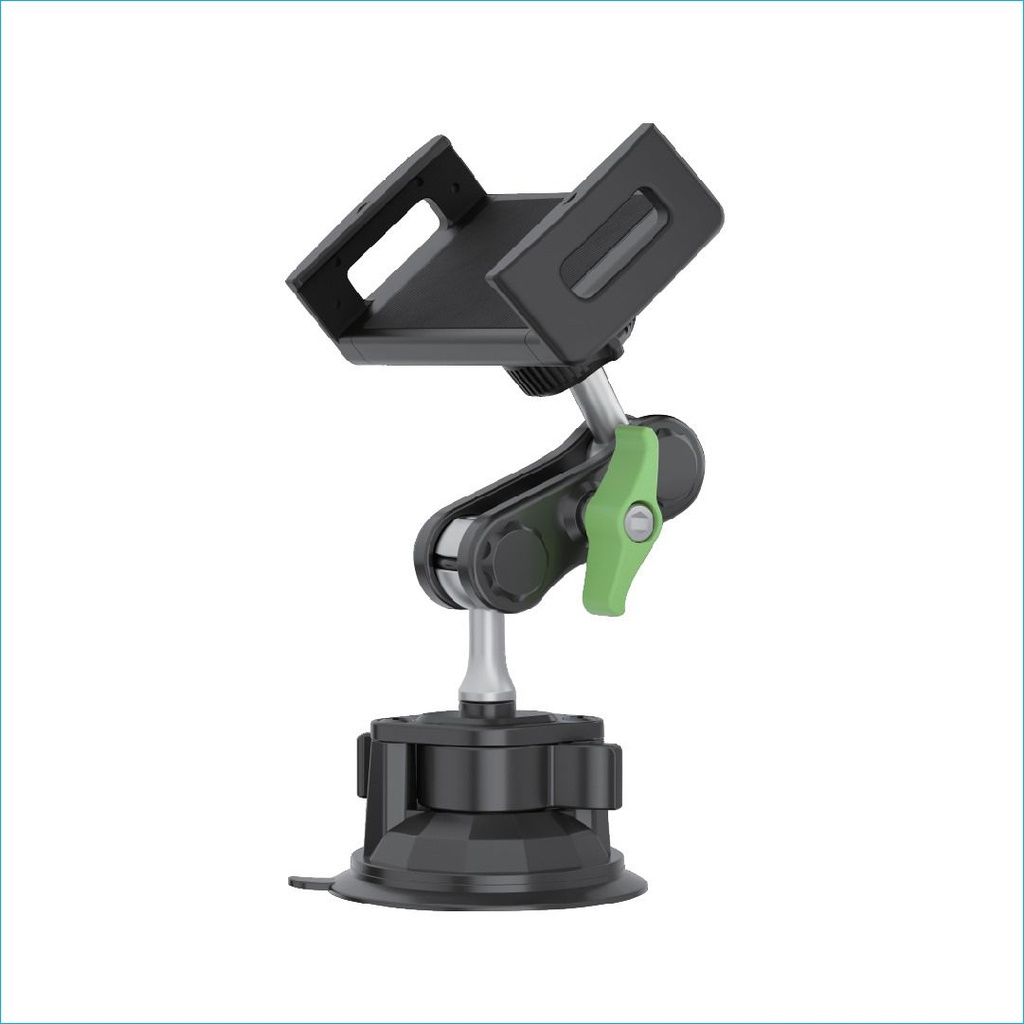 Green Lion Ultimate Tablet Holder With Suction Cup Mount | Universal Compatibility | Secure & Stable | Flexible Design | Easy to Use | Unique Design | Quality Material | GNULSCUTABHDBK |