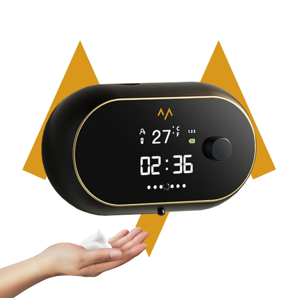 7MD Touchless Wall-Mounted Smart Soap Dispenser With 500mL Capacity & Rechargeable Battery