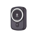 Green Lion Luxembourg 10000mAh Slim & Compact Power Bank, MagSafe Compatibility, PD 20W, With Wireless Charging (GNLXPBBK)