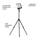 | Winter Collection | Crony High-Lumen Solar Powered Battery Outdoor Fishing Light, Camping LED Light With 3x 5200 mAh Power Bank | CN-25 |