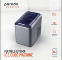 Porodo Smart Ice Cube Maker Machine With Interactive Controls With 12Kg Capcity | PD-LSICMV2-BK |
