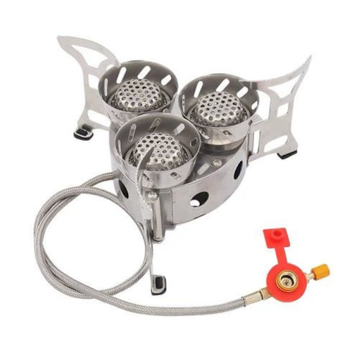 | Winter Collection | Portable Folding Triple Stove For Camping & Picnics (O-CS450-10)