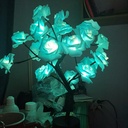 LED Table Lamp Rose Flower Tree USB Night Lights LED Light for Home Decoration Table Lights Party Christmas Xmas Wedding Bedroom Decor