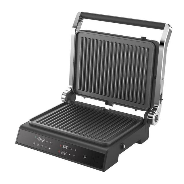 Porodo LifeStyle Glasstop Digital Grill with Removable Grill Plate - Black | PD-LSDGGR-BK |