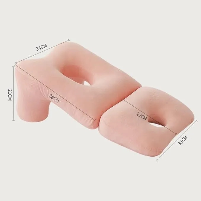 7MD Lumbar & Cervical Traction Support Pillow