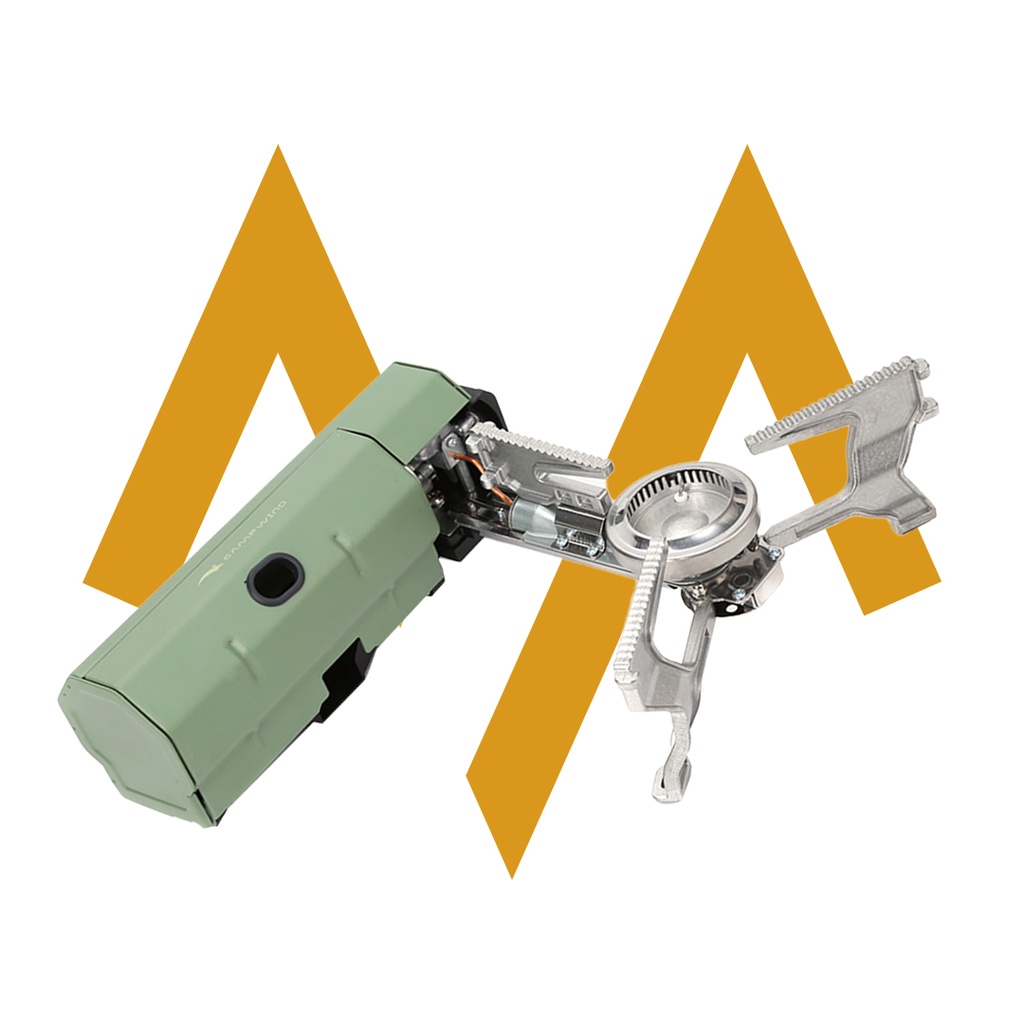 7MD Portable Gas Camping Stove with Storage Bag Adventure suitable for Picnic/Backpacking Hiking/Home Travel, Winter Collection