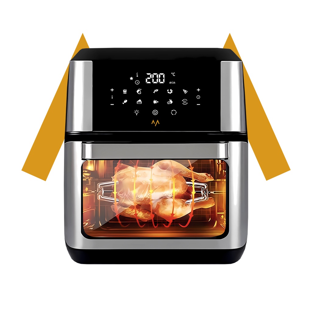 7MD Power Air Fryer Oven With 12L Capacity & 1700W Powerful Cooking Model: RC007