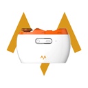  مقلم الاظافر من 7MD ماكينة قص الأظافر الكهربائية 2 في 1 ماكينة قص وتشذيب الأظافر القابلة لإعادة الشحن مع إضاءة, الموديل: D606