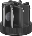 Powerology 8 في 1 بنك طاقة بسعة 10000mAh مع شحن PD20W السريع وكابلات مدمجة من نوع Type-C وLightning |PPBCHA2681BK|