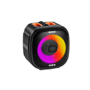 مكبر صوت بلوتوث محمول Flash RGB بقدرة 16 واط من بورودو ساوندتك - أسود | PD-STRGBS-BK |
