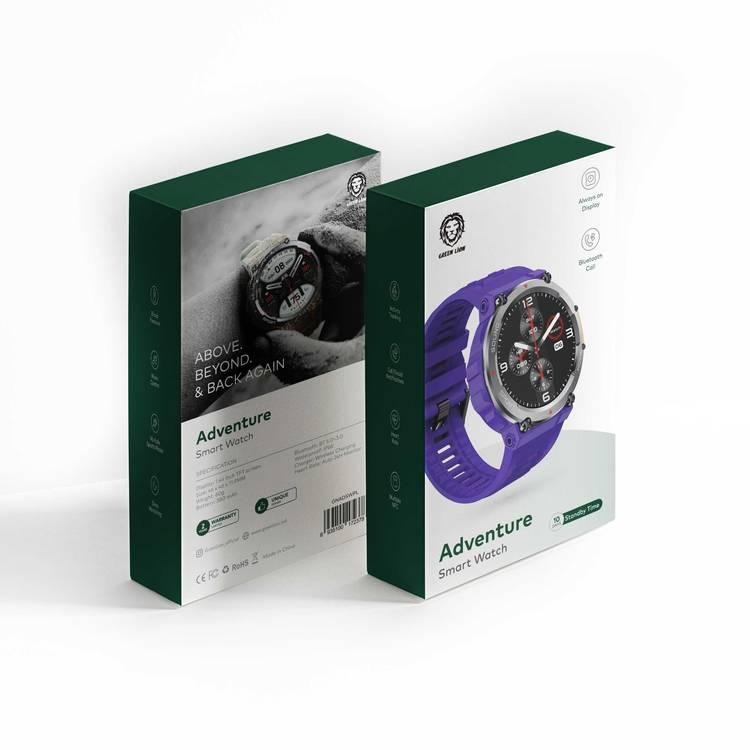 Green Lion Adventure Smart Watch | Bluetooth Call | Activity Tracking | Social Notifications | Heart Rate | Multiple NFC | Always on Display | GNADSW |