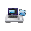 Green Lion Multi-Functional Cushioned Laptop Desk 17 Inches - Gray | GNMULFLAPDKGY |