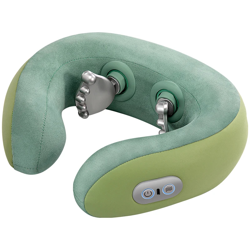 Desleep Electric Neck Massager with Heat & Deep Tissue Kneading | Rechargeable U-Shaped Pillow | DE-N02 \