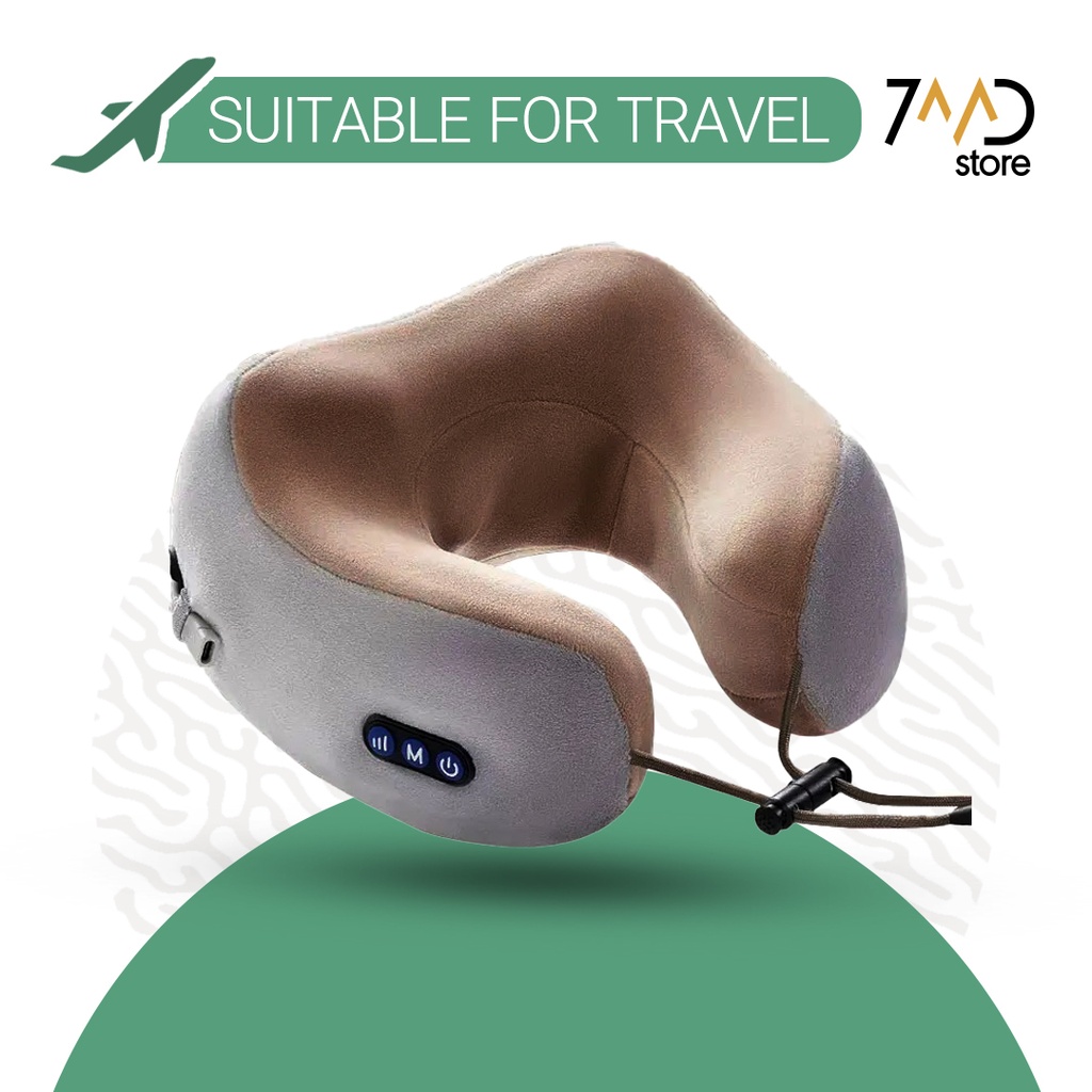 Green Lion Rechargeable Neck Massager 2 For Deep Relaxation, Compact & Portable Design | GNNKMSSG2GY |