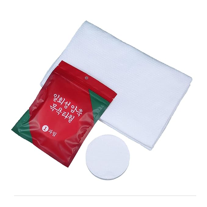 Portable Travel Compressed Towels, Disposable Face Compressed Towels For Travel, Camping & Hiking Outdoor use (70*140cm) 132032