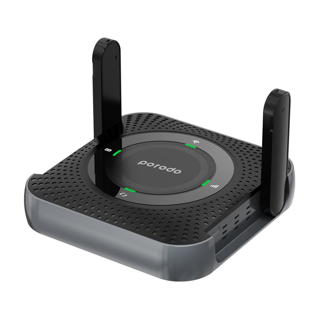 Porodo 4G/LTE Home & Outdoor Portable Wireless Router | PD-4GCPMF-BKGY |