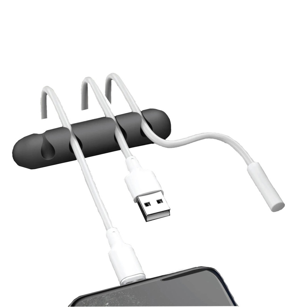 Green Lion 8 in 1 Cable Organizer | GNCABORG8BK |