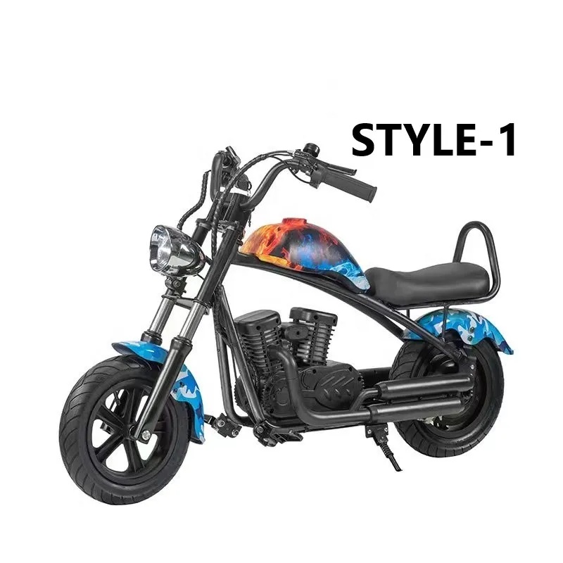 Kids Electric Scooter Mini Cruiser Bike With 180W Power, 15km/h Speed