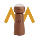 7MD Smart Indoor LED Light Wooden With Voice Control & 3 Brightness Levels, Intelligence Voice Activated, Night Dimmable Touch Control Table Lights, Table Lamp | 7MD2422 |