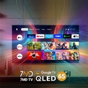 7MD TV QLED 65 Inch 4K Ultra HD Smart TV | 7MDQR65DT24USBT2 |