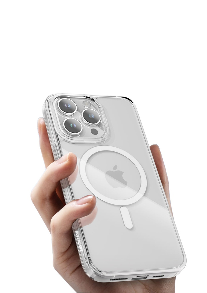 Green Lion Magsafe Crystal Clear Case for iPhone 15 Pro / Pro Max - Clear | GNMCRYC15 |