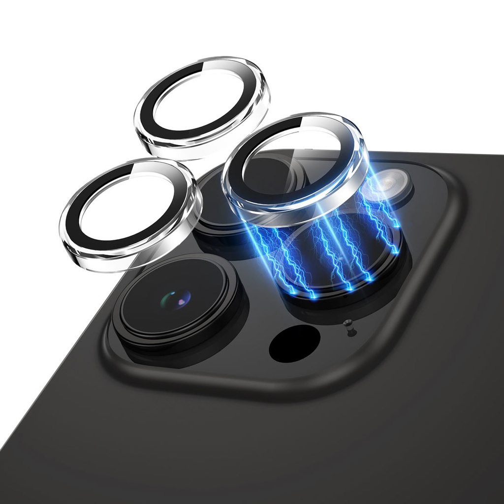 Green Lion Trio Camera lens iPhone15Pro/15Pro Max - Clear | GNTRIOCL15PMCL |