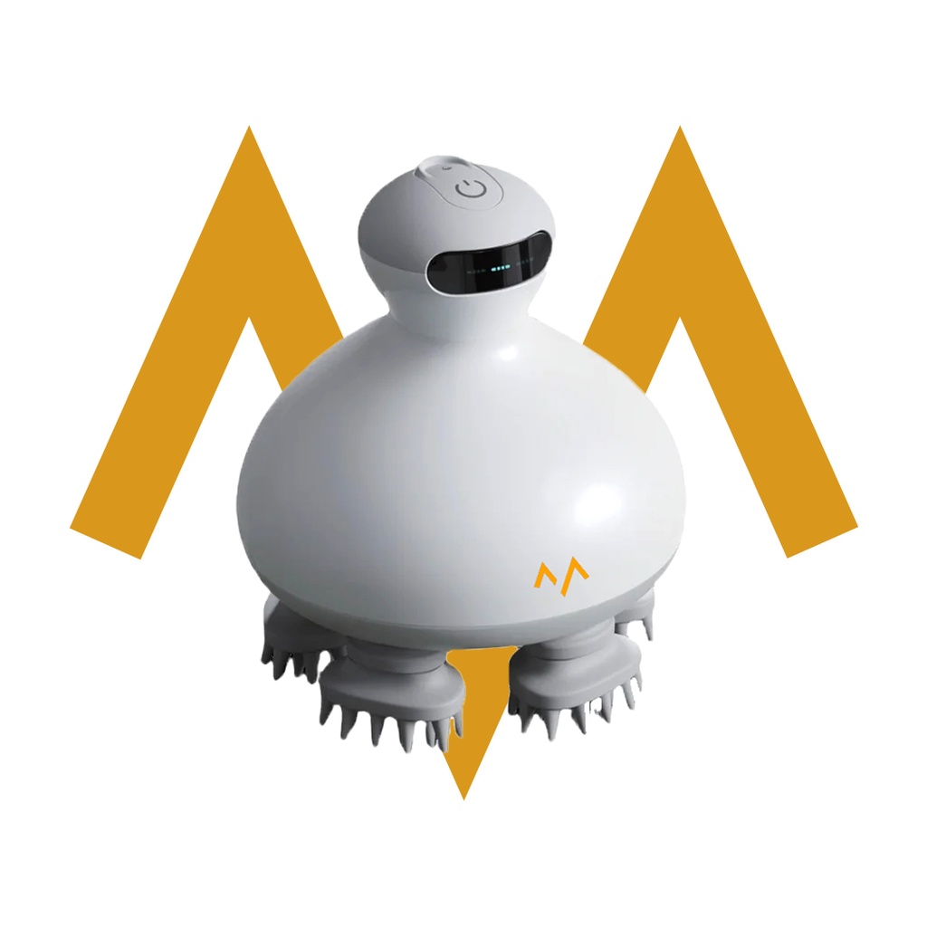 7MD Portable Head Care Massager Pro With 4 Speed Levels & Rechargeable Battery 1200 mAh Model:7MD2414