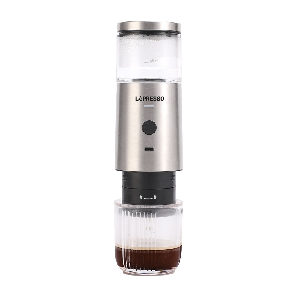 LePresso Stainless Steel Portable Espresso Maker | LPSTPEM |