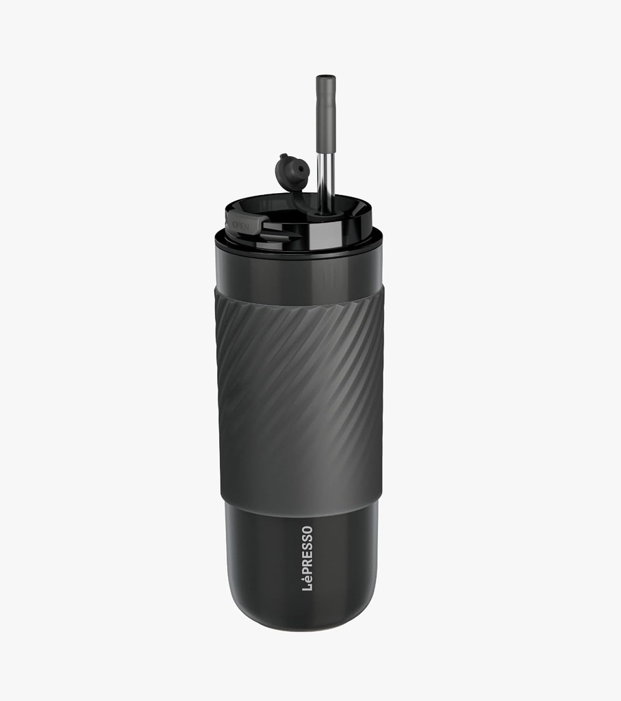 Lepresso Thermal Tumbler with Infusion Filter, 520ml Capacity | LPCM520GY/-GD |