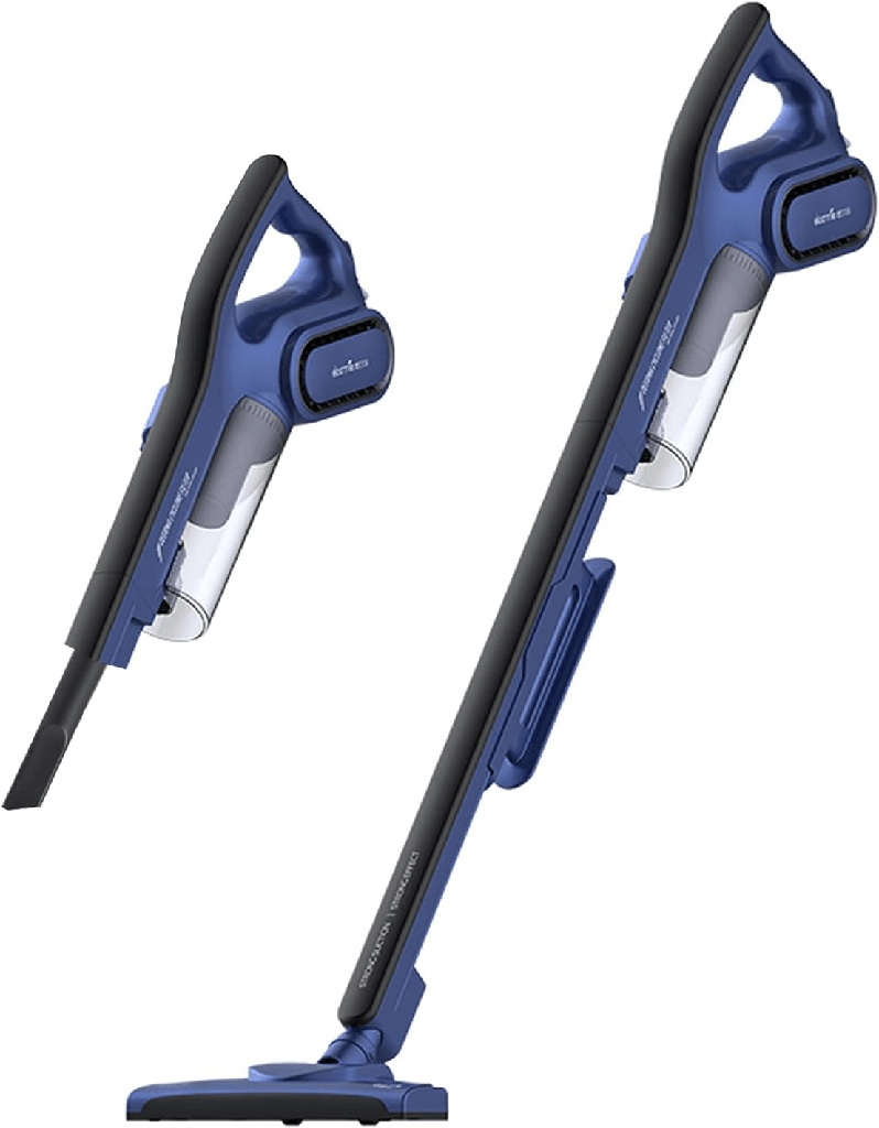 مكنسة كهربائية Deerma بقوة 600 واط 2 في 1 - قوة شفط 16000 باسكال - خفيفة الوزن - نظام ترشيح ثلاثي - سعة غبار 0.8 لتر - تصميم متعدد الزوايا | DX810 |