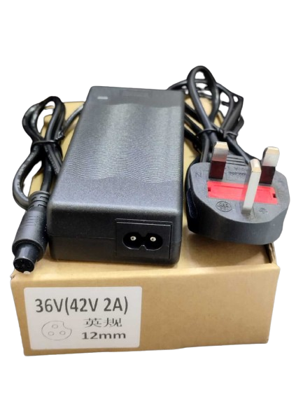 Scooter Charger 36V(42V 2A) 12mm  Model:SLS-4202