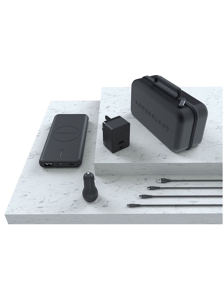 Powerology Fast Charging Combo 8 in 1 PD Powerology Kit ppbcha02