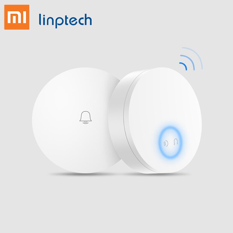 Original Linptech Self-power Wireless Doorbell WIFI Remote Setting From Xiaomi Eco-system - WIFI