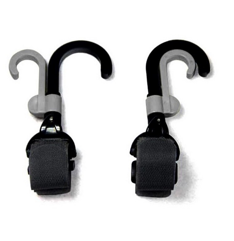 Bitcool baby bassinet hooks linked to baby strollers stroller accessories swivel hooks 2 Pack packag