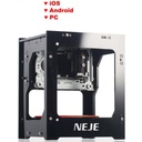 DK-BL 1500mW mini DIY Laser Engraving Machine Print Engraver Bluetooth 4.0 with High Precision for iOS iPhone Laptop PC